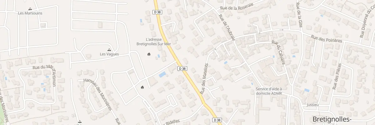 Plan du 25 Bd du Nord à Bretignolles-sur-Mer