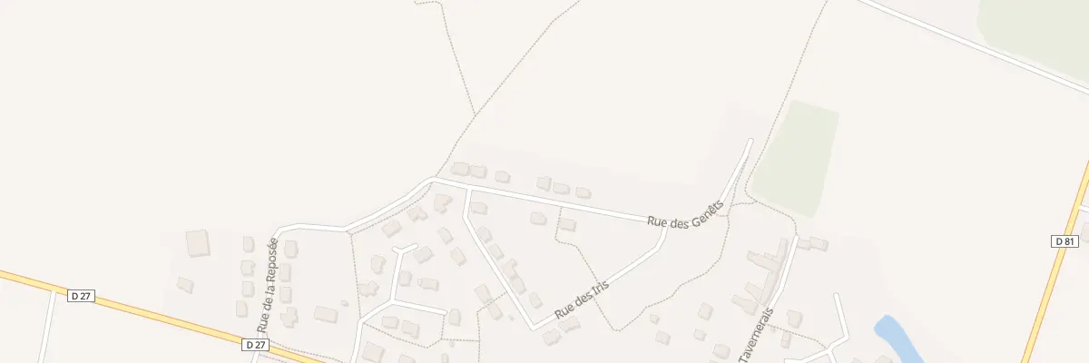 Plan du 9 Rue des Genêts à La Chapelle-Chaussée