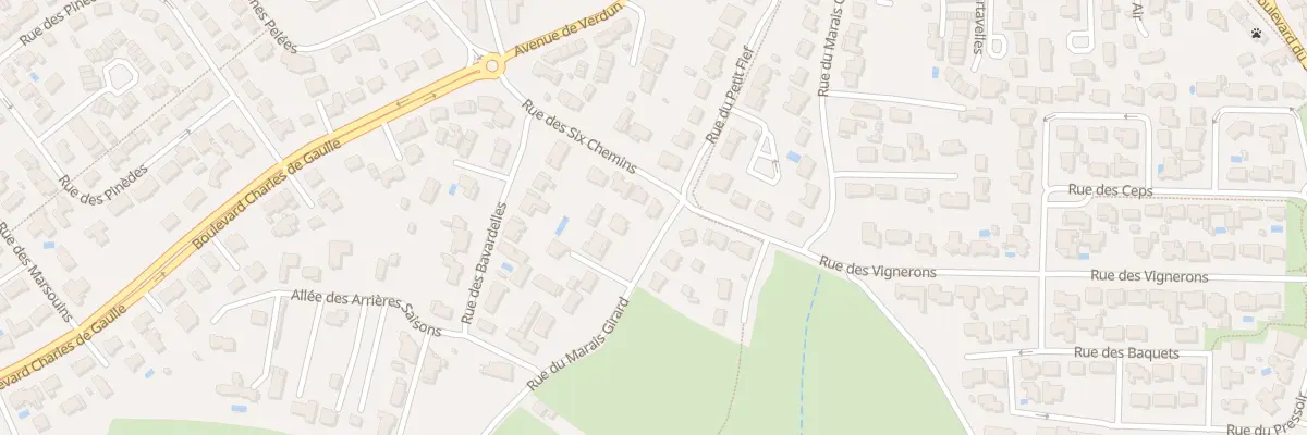 Plan du 43 Rue du marais girard à Bretignolles-sur-Mer
