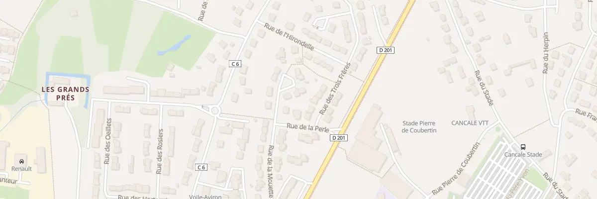 Plan du 8 Rue de la Mouette à Cancale