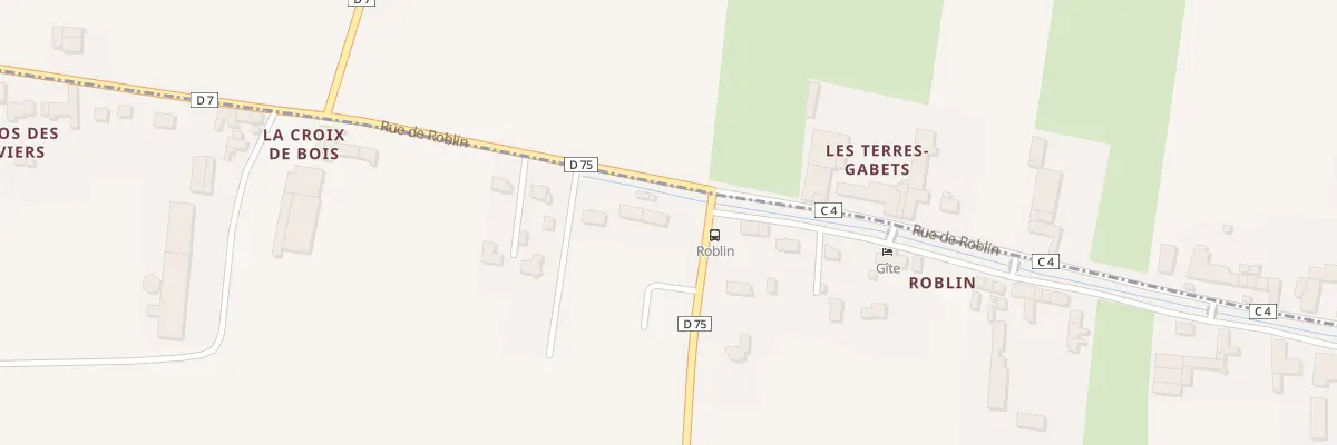 Plan du 31 Roblin à Lillemer