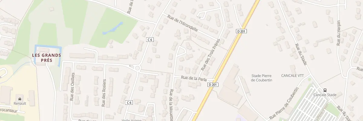 Plan du 6 Rue de la Mouette à Cancale