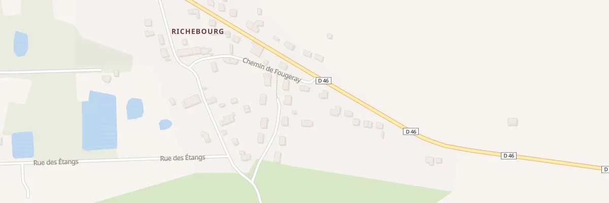 Plan du 3 Che de Fougeray à Guémené-Penfao