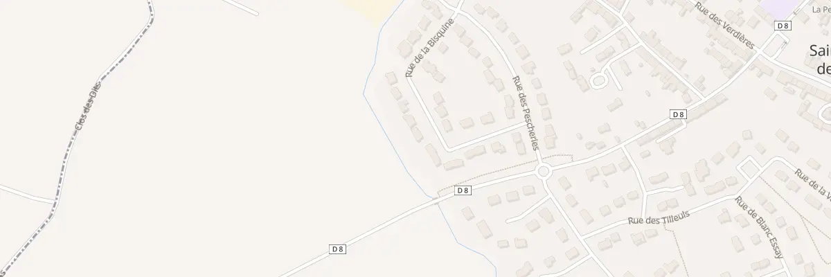 Plan du 15 Rue de la Bisquine à Saint-Benoît-des-Ondes