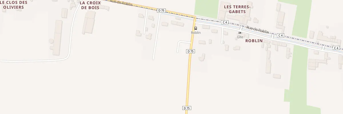 Plan du 23 Hameau de Roblin à Lillemer