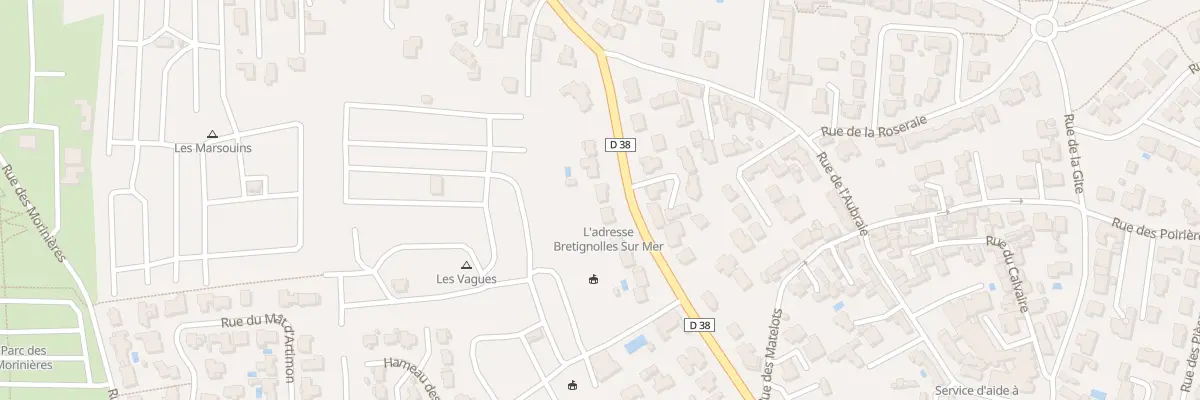 Plan du 28 Bd du Nord à Bretignolles-sur-Mer