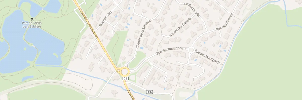 Plan du 5 Rue des rossignols à Challans