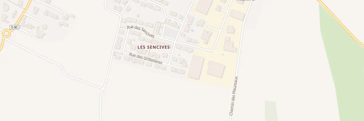 Plan du 3 Imp des Grilletières à Saint-Hilaire-de-Chaléons