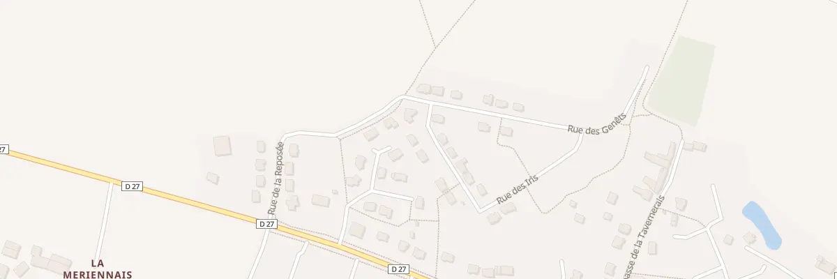 Plan du 4 Rue des Iris à La Chapelle-Chaussée