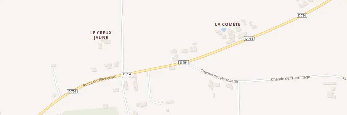 Plan du 552 Rte de Villeneuve à Commequiers