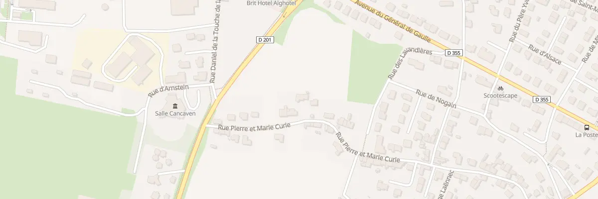 Plan du 52B Rue Pierre et Marie Curie à Cancale