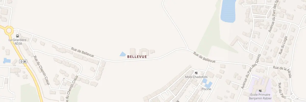 Plan du 22 Rue de bellevue à Bretignolles-sur-Mer