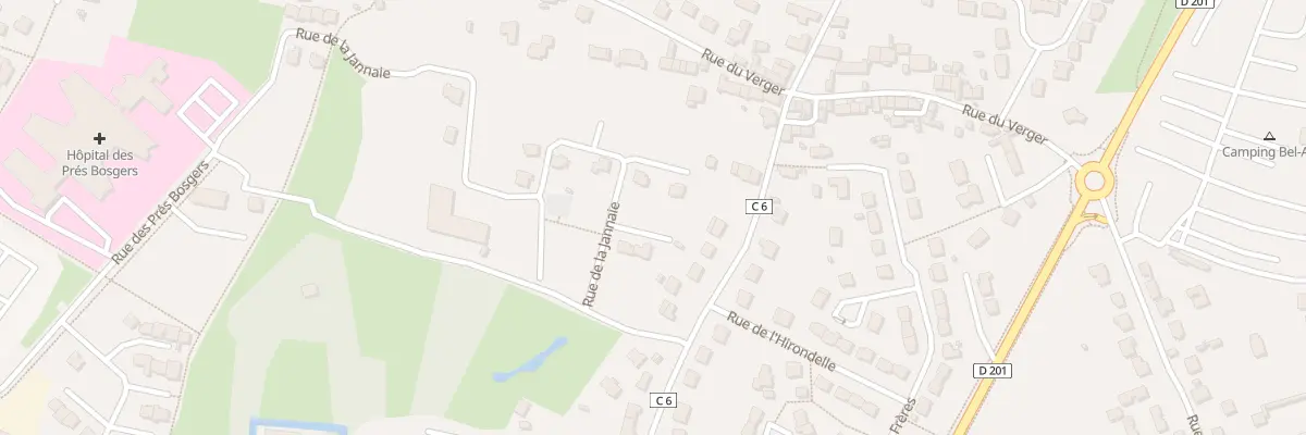 Plan du 2 Imp du Vallon à Cancale