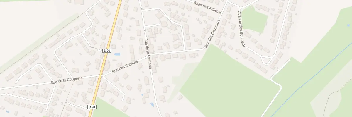 Plan du 5 Che de la Merlebrise à Malville