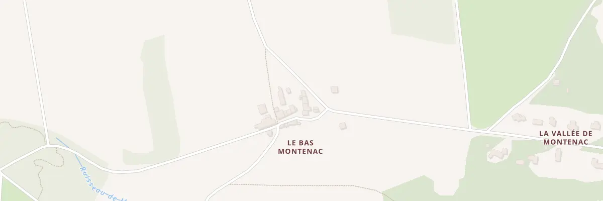 Plan du 27 Montenac à Langon