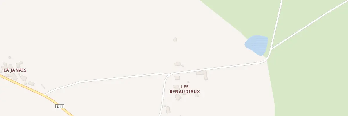 Plan du 5540 Les Renaudiaux à Saint-Domineuc
