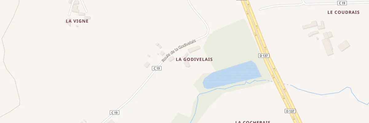 Plan du 5077 La Godivelais à Tinténiac