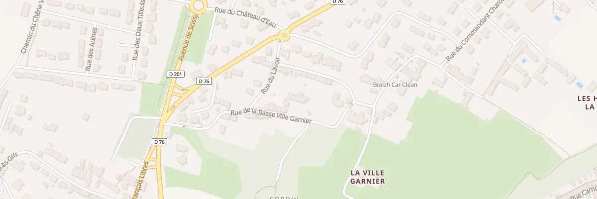 Plan du 25 Rue de la Basse Ville Garnier à Cancale