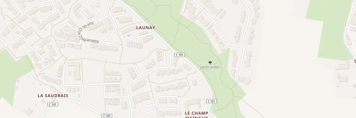 Plan du 38 Rue du Champ des Demoiselles à La Chapelle-Thouarault