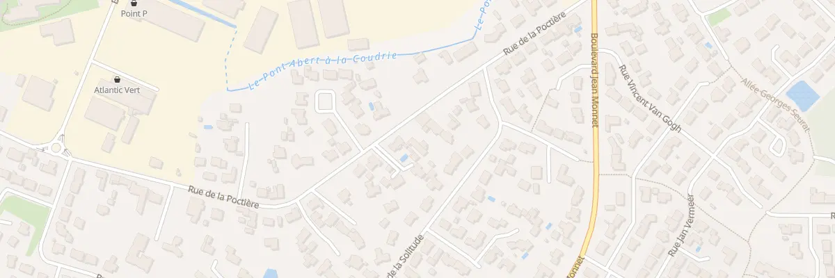Plan du 60 Rue de la Poctière à Challans