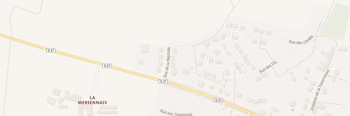 Plan du 6 Rue de la Reposée à La Chapelle-Chaussée