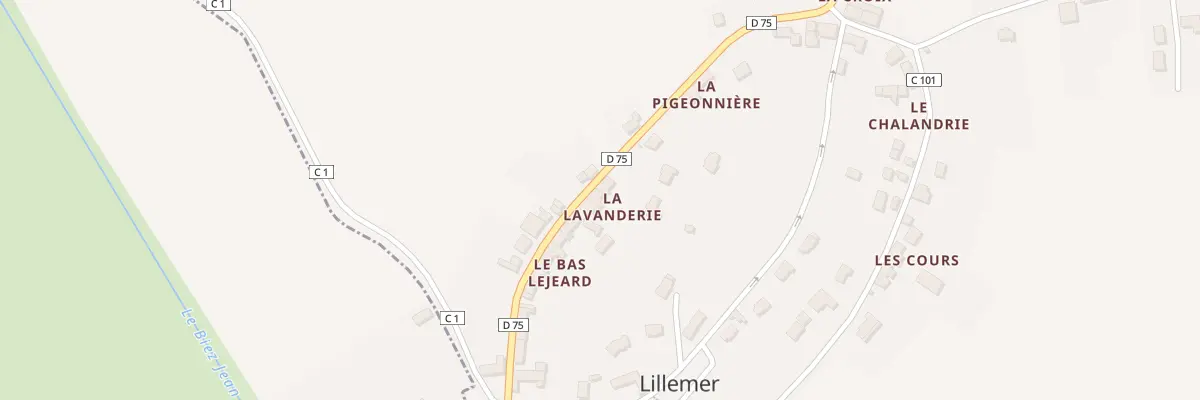 Plan du 5070 La Lavandrie à Lillemer
