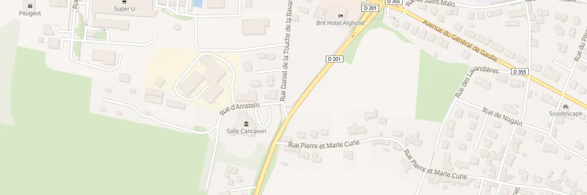 Plan du 5 Av de Scissy à Cancale