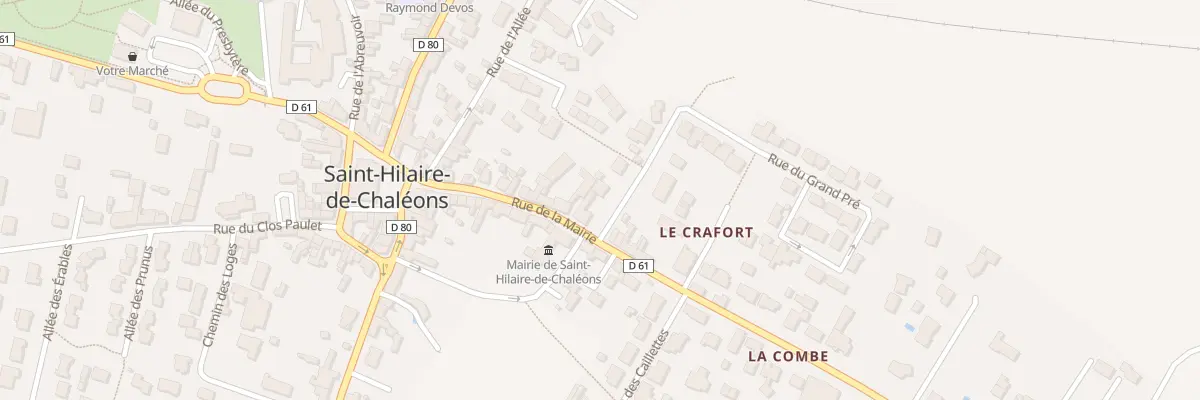 Plan du 17 Rue de la Mairie à Saint-Hilaire-de-Chaléons
