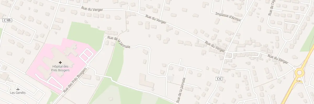 Plan du 13B Rue de la Jannaie à Cancale