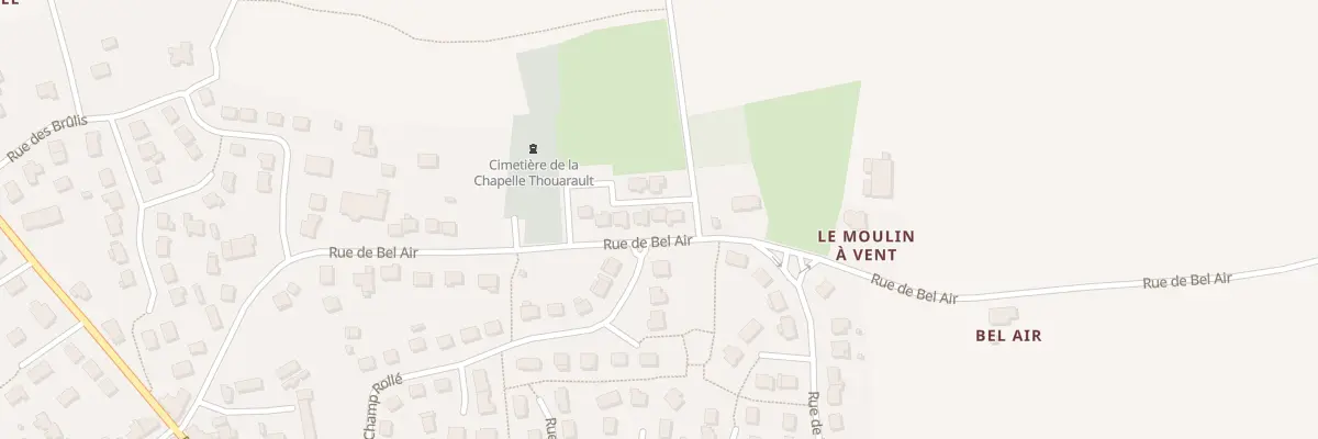 Plan du 10 Rue des Alliettes à La Chapelle-Thouarault