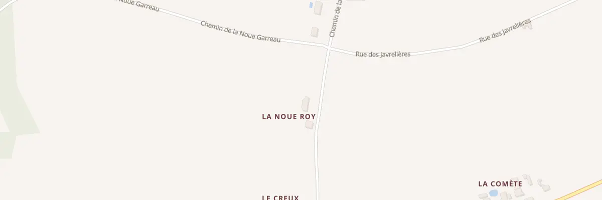 Plan du 257 Che de la NOUE ROY à Commequiers