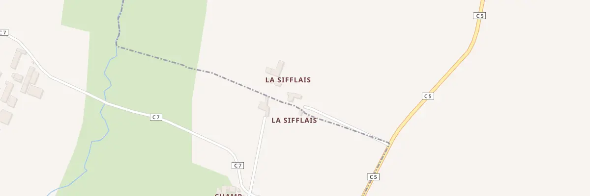 Plan du 5026 La Sifflais à Saint-Brieuc-des-Iffs