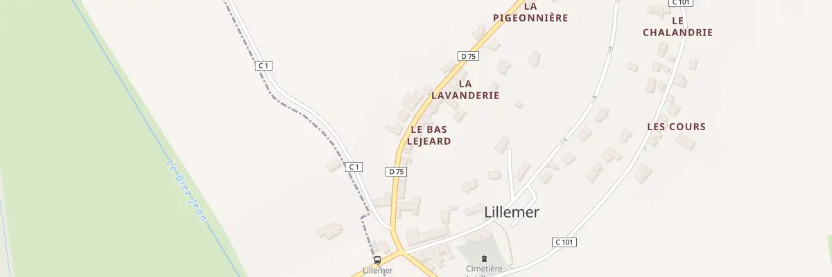 Plan du 5076 Bas Lejeard à Lillemer