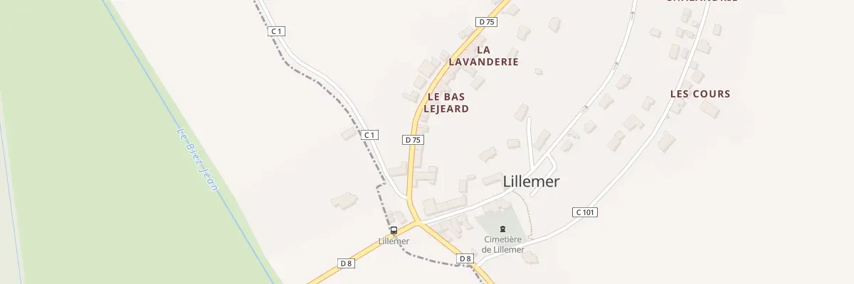 Plan du 5077 Le Bourg à Lillemer