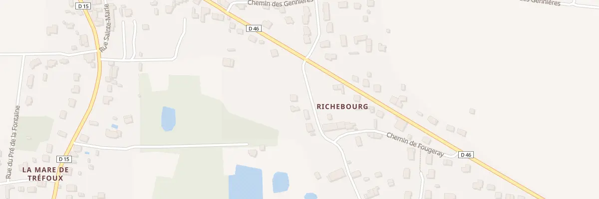 Plan du 1 Rue Richebourg - Besle à Guémené-Penfao