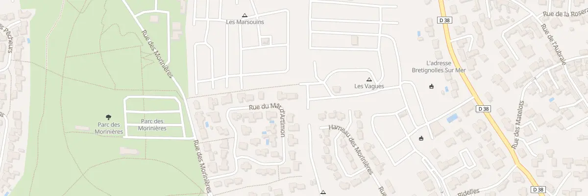 Plan du 21 Rue du mat d’artimon à Bretignolles-sur-Mer