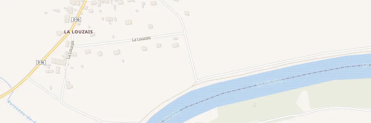 Plan du 64 La Louzais à Langon