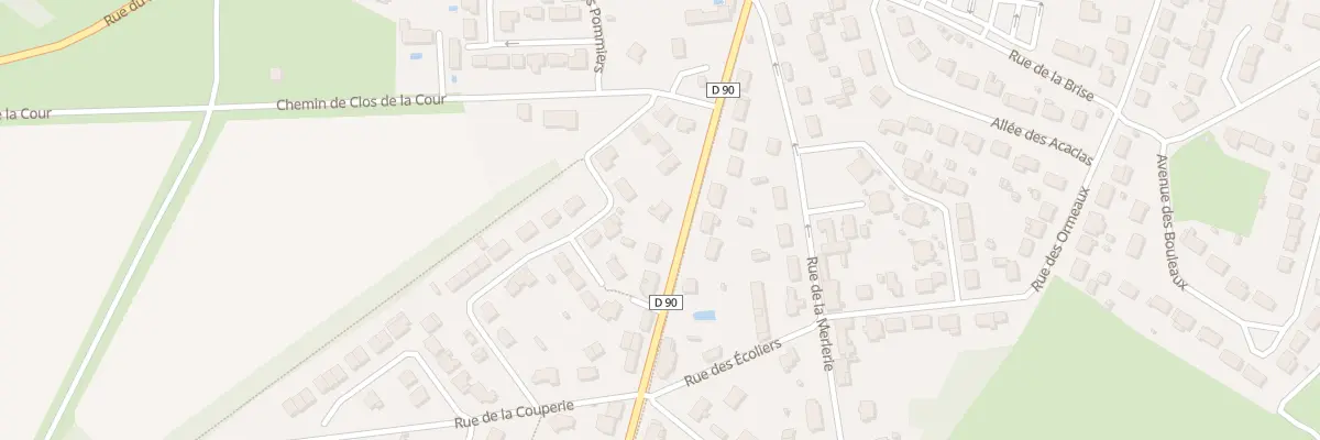 Plan du 11 Rue de la Croix Blanche à Malville