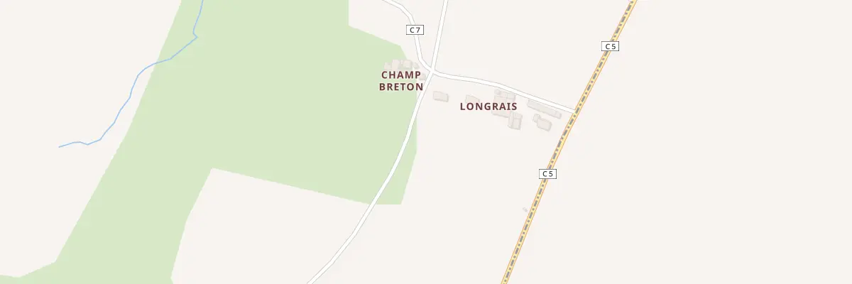 Plan du 5132 Longrais aux Iffs