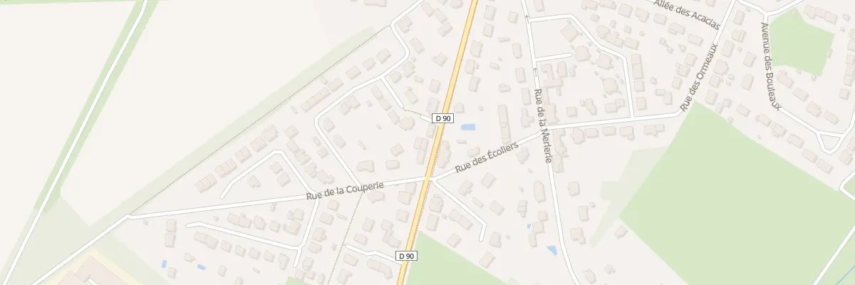 Plan du 17T Rue de la Croix Blanche à Malville