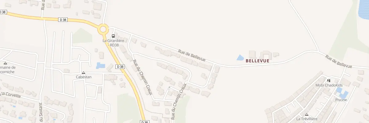 Plan du 43 Rue de bellevue à Bretignolles-sur-Mer