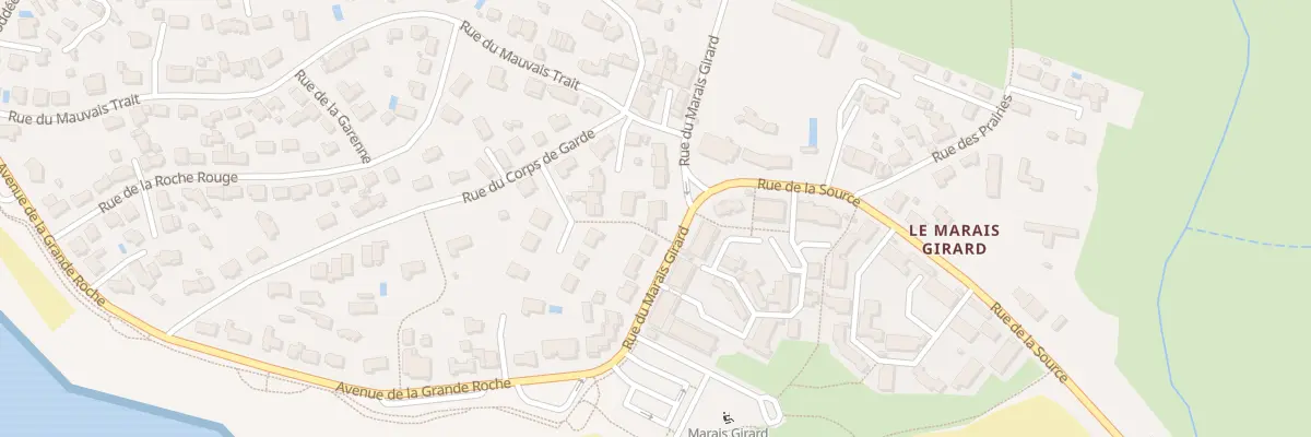 Plan du 105 Rue du marais girard à Bretignolles-sur-Mer