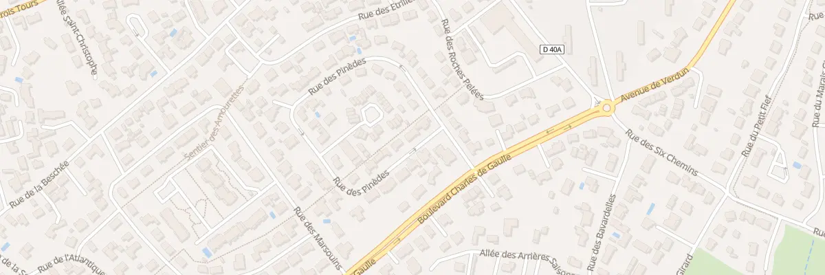 Plan du 38 Rue des pinèdes à Bretignolles-sur-Mer