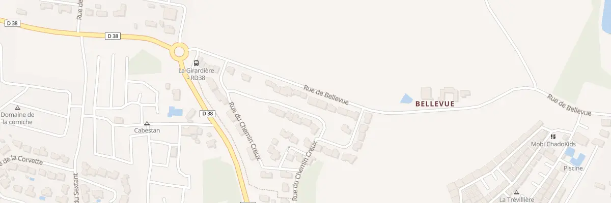 Plan du 45 Rue de bellevue à Bretignolles-sur-Mer