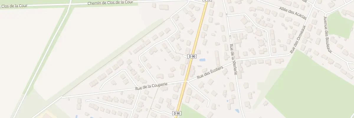 Plan du 11B Rue du Verger à Malville
