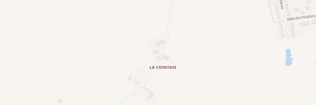 Plan du 4 Cointais à La Chapelle-Chaussée