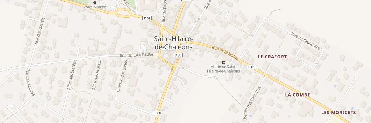 Plan du 3 Rue de la Bonne Fontaine à Saint-Hilaire-de-Chaléons