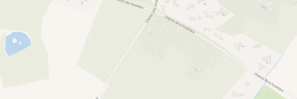 Plan du 117 Che des Landes à Challans