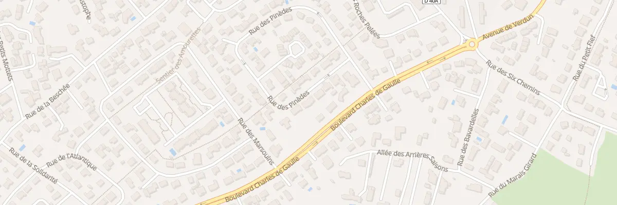 Plan du 59 Rue des pinèdes à Bretignolles-sur-Mer