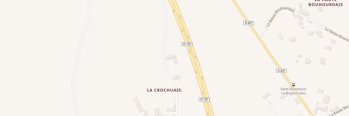 Plan du 5127 La Crochuais à Saint-Domineuc